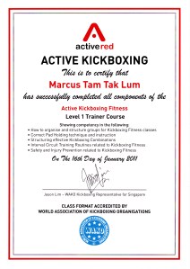 kickboxing marcus tam