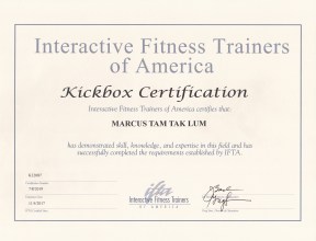 IFTA Kickboxing Marcus Tam 2018