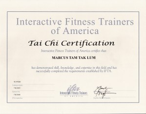 IFTA Tai Chi Marcus Tam 2018